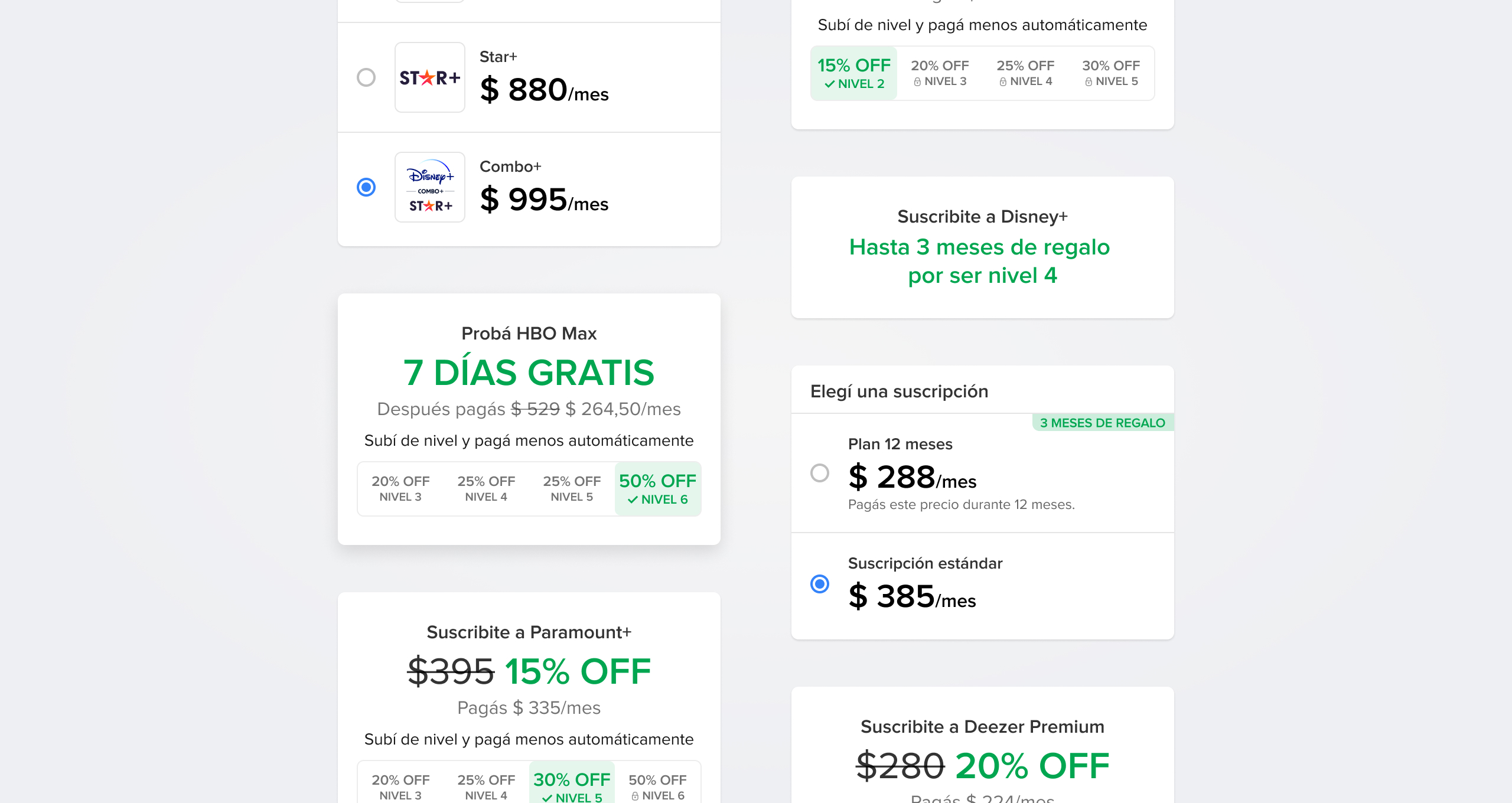 Different adaptation tests of our main card. Different adaptation tests of our main card.